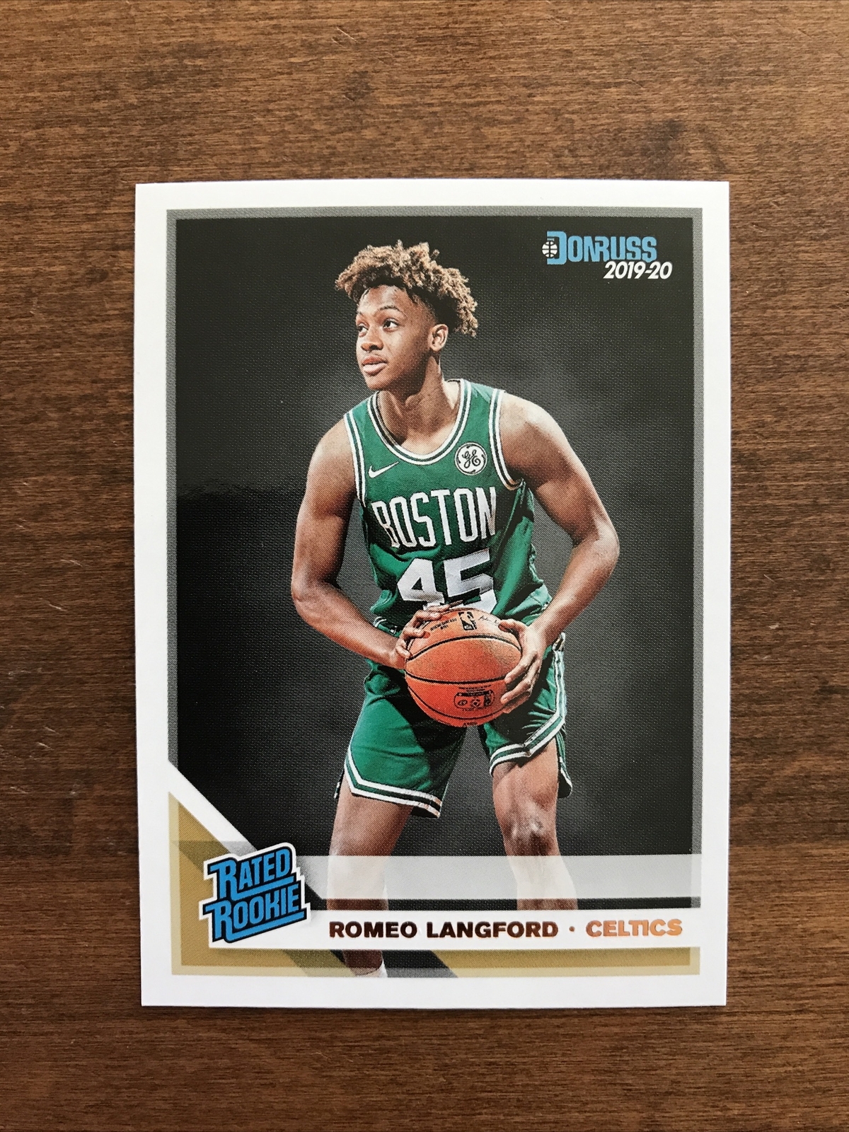Romeo Langford 2019-20 Donruss Rated Rookie #213 Boston Celtics RC