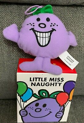 Little Miss Busy Mcdonalds Mr Men 2021 Soft Toy Bag Tag UK New Box