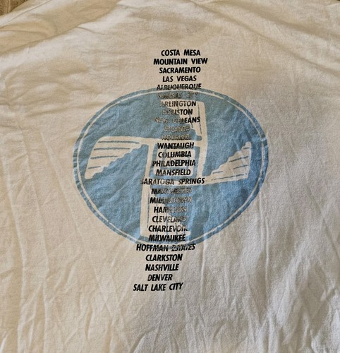 Vintage HEART Bad Animals Concert Tour T-shirt 1988! Original Ann/Nancy Wilson - Picture 3 of 3