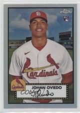 2021 Topps Chrome Platinum Anniversary Refractor Johan Oviedo #89 0q6b