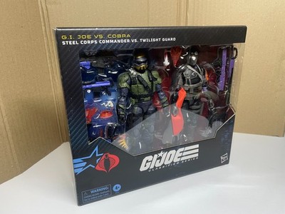 GI Joe Classified Series 141 Steel Corps Commander vs Twilight Guard Sealed