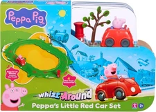 Peppa Pig Whizz Around Peppas Little Red Car Set Track