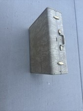 Samsonite White Hard Shell Walizka Bagaż podróżny Vintage Kolekcjonerski Nostalgiczny
