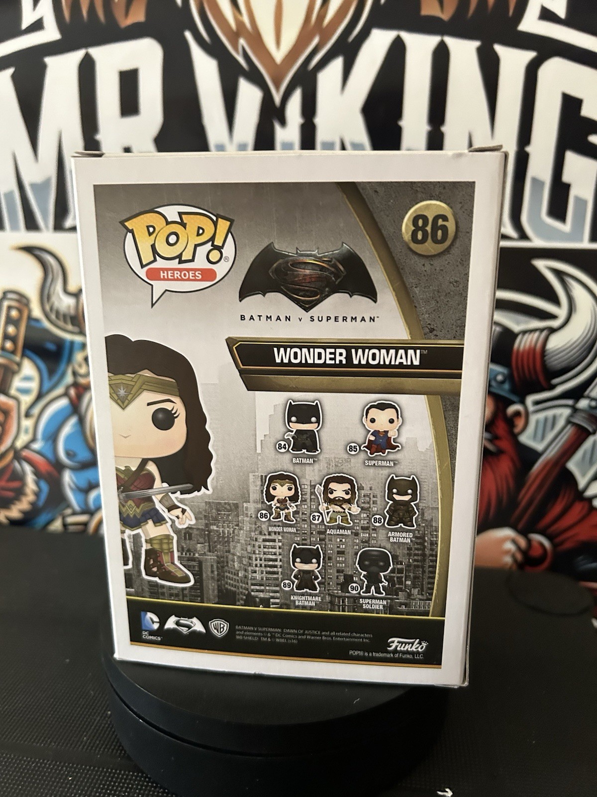 Funko Pop! DC Batman Vs Superman: Wonder Woman #86 Vinyl Figure image 3