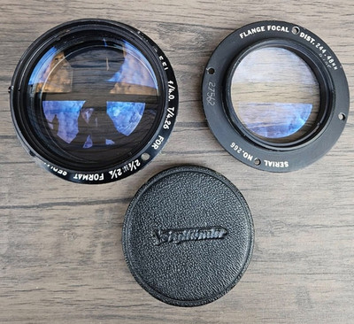 Perkin-Elmer 12'' Inch f4.0 Aerial Satellite Photography Camera Lens + FLANGE Z10