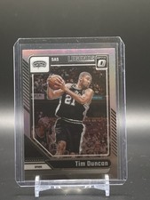 2024-25 Optic Basketball - Holo Silver Legends - Tim Duncan No. 248 