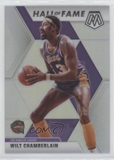 2019-20 Panini Mosaic Hall of Fame Silver Prizm Wilt Chamberlain #285 HOF 0c3