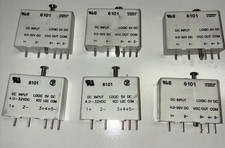 Lot of 6 Crydom 6101 DC Input Module Solid State Relay SSR Untested Surplus