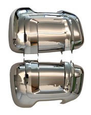 HTD Protect-It Long Arm Mirror Guards Covers – Fiat Ducato (Chrome)