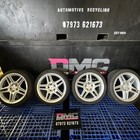 GENUINE MERCEDES BENZ C220 W204 X 4 AMG TWIN SPOKE 18 INCH ALLOY WHEELS 5x112