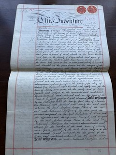 1894 Vellum Indenture | Assignment Forest Gate ESSEX London | Vansittart Rd