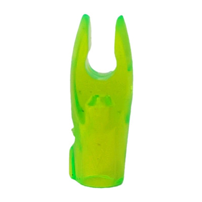 50 Count Bohning Blazer Standard Throat Pin Arrow Nocks: Clear Fluorescent Green