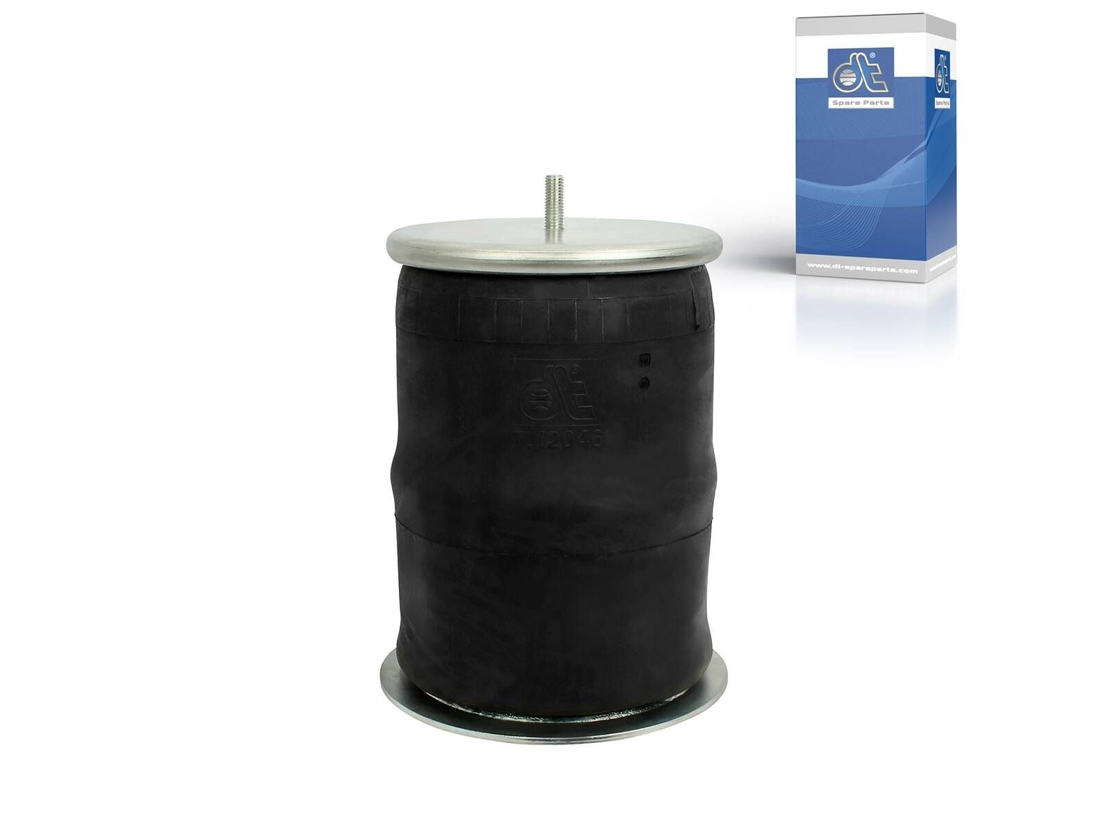 Coussin d'air DT Spare Parts 7.12046 avec piston en acier robuste de 230 mm