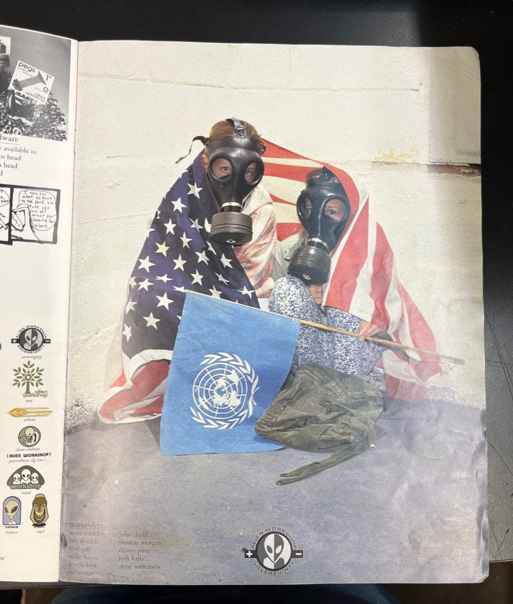 ALIEN WORKSHOP (Autumn 1995) Skate Catalog | eBay