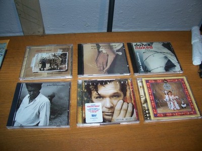 JOHN MELLENCAMP 6 CD LOT - ROUGH HARVEST, CUTTIN HEADS, HUMAN WHEELS +