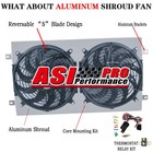 Aluminum Shroud + Thermo Fan +Relay Fit Holden HQ HJ HX HZ 253 & 308 V8 Radiator