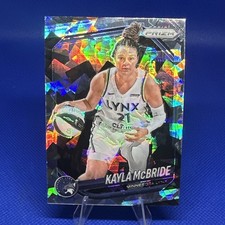 2025 Panini Prizm WNBA Kayla McBride Silver Cracked Ice Prizm Minnesota Lynx