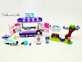 LEGO 41332 Emma's Art Stand Friends Set EC Complete Artist