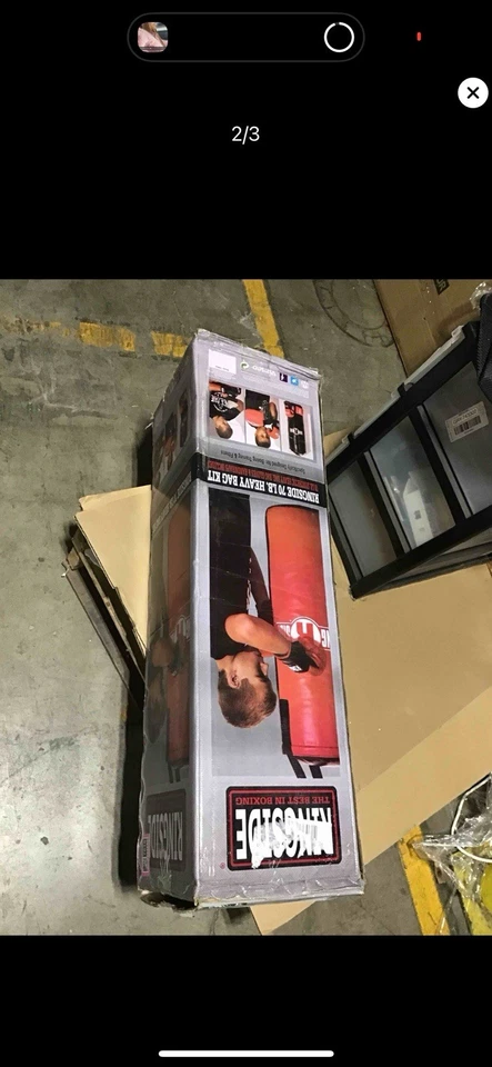 Ringside Adult 50 lb. HeavyBag Kit - Image 2 of 2