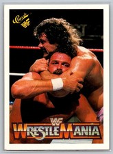 Ravishing Rick Rude Jake The Snake Classic WWF History of Wrestlemania