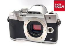 OLYMPUS OM-D E-M10 MarkIV 20.3MP Body SILVER -EXC- 6612