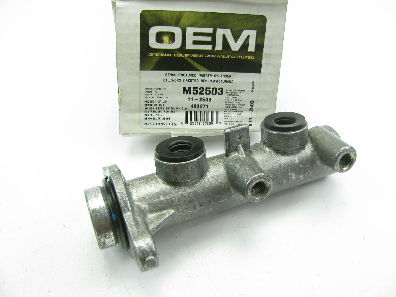 Oem Remanufacturing M52503 Reman Brake Master Cylinder