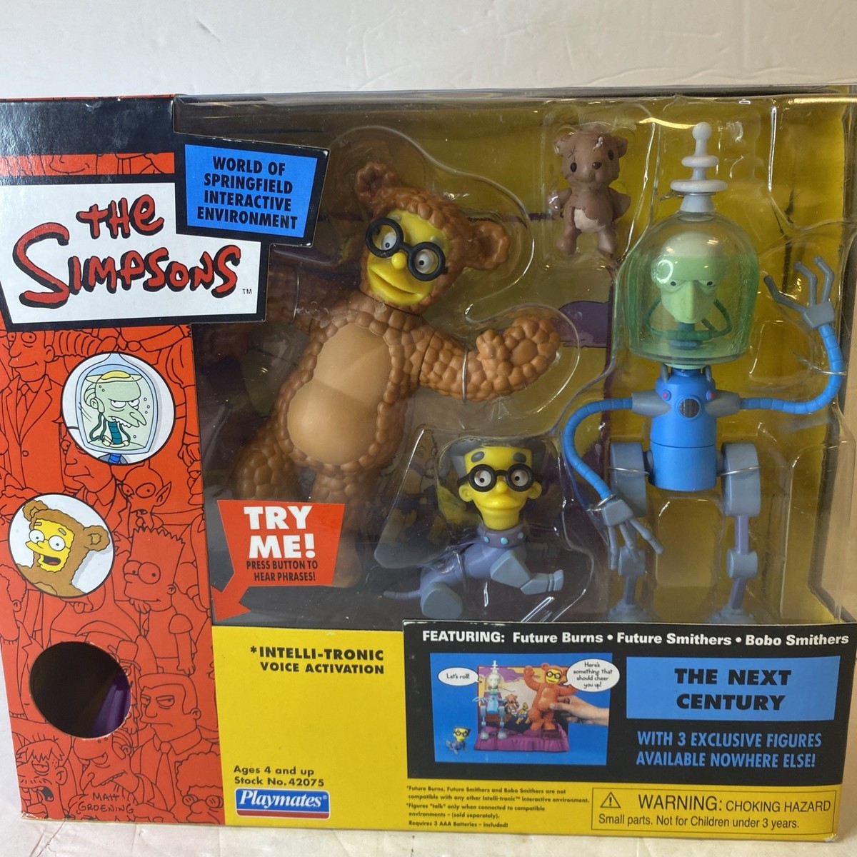 Simpsons The Next Century Featuring Future Burns Smithers and Bobo