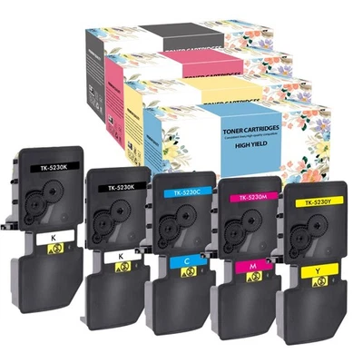 TONER BANK Toner XXL per Kyocera ECOSYS M5521cdn M5521cdw P5021cdn P5021cdw TK-5230 TK-5220