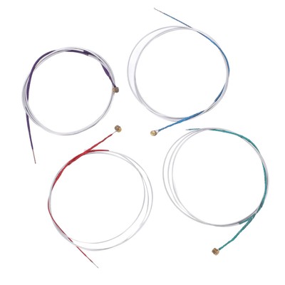 4 Pcs Viola Saiten Set Ersatz 4/4 Metall Viola Saiten Musikzubehör