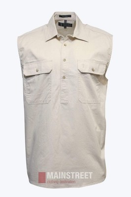 Pilbara Sleeveless Closed Front Shirt - RRP 34.99 - SALE SALE