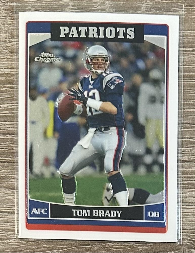 2006 Topps Chrome #106 Tom Brady