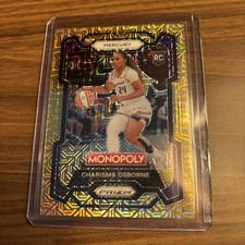 2024 Panini Prizm Monopoly WNBA Charisma Osborne #20 Millionaire Gold Mojo /500