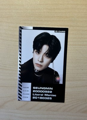 Stray Kids Oddinary ID Card Seungmin Photocard PC