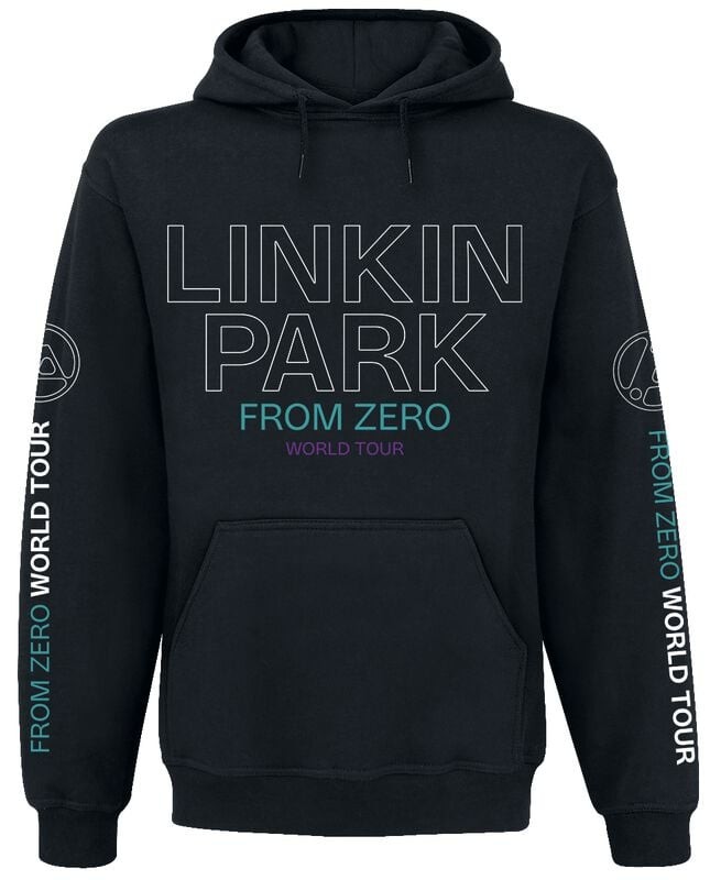Группа Linkin Park Kapuzenpullover Прошла путь от нуля до мирового турне schwarz