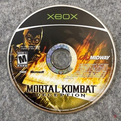 MORTAL KOMBAT: DECEPTION (SCORPION) - MICROSOFT XBOX - DISC ONLY Resurfaced