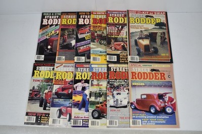 Vintage Street Rodder Magazine Hot Rod Racing Muscle Car Roadster 1985 Complete