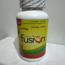 Bariatric Fusion Multivitamin Chewable 120 Tablets Orange Cream Flavor