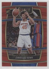 2021-22 Panini Select Concourse Red Prizm 75/199 Jericho Sims #87 n0c