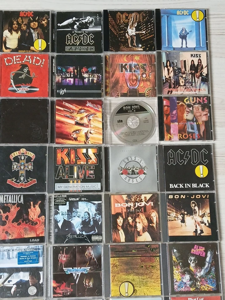 100 x Heavy Metal/ Rock/Pop-CDs 60er-70er-80er Vintage Top-Zustand Nr5 - Bild 3 von 4