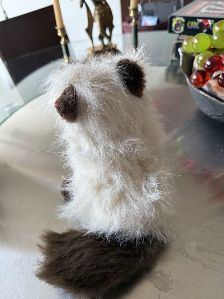 Ganz Himalayan Toy Cat Stuffed Animal Plush  Blue Eyes Long Fur Webkinz NO CODE - Image 3 of 4