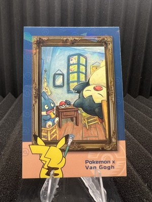 Snorlax Van Gogh - Cracked Ice Holo - Electric Pikachu Card Database - Pokemon