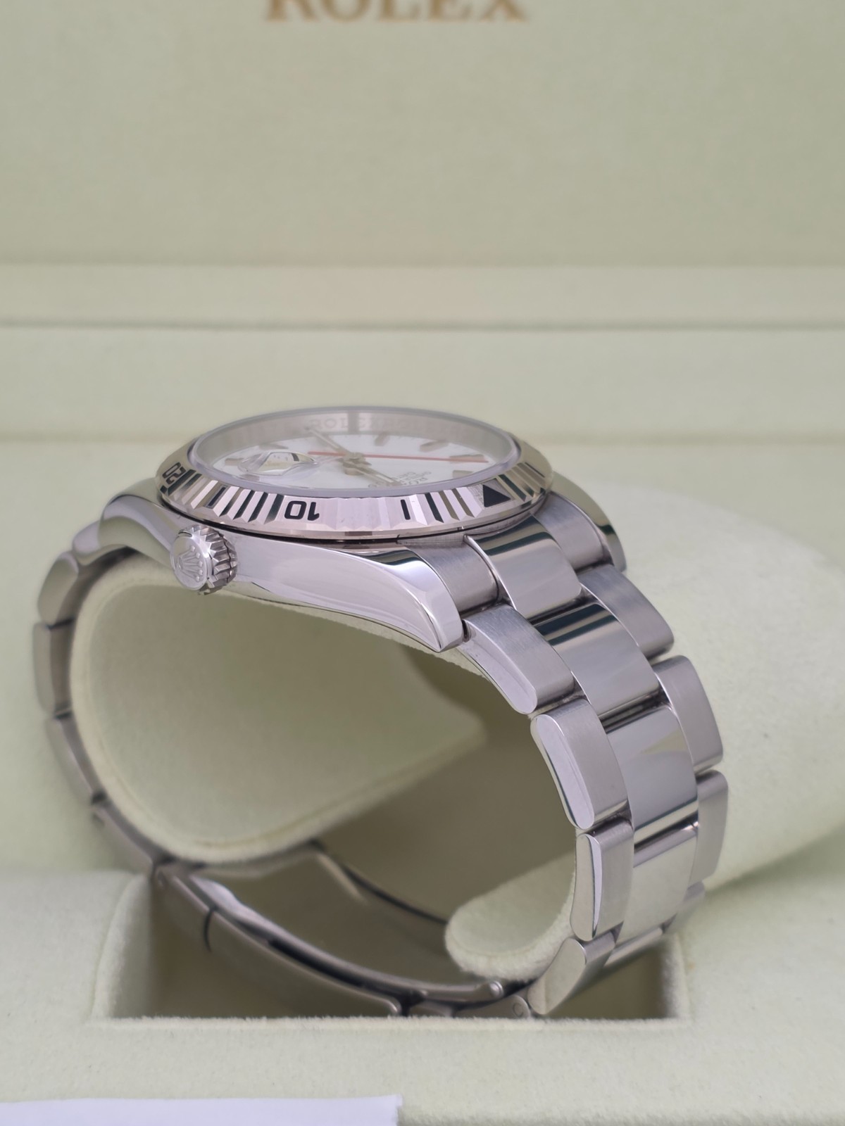 Rolex Datejust 116264 Turn-O-Graph 2005, NOS, 36mm White Dial image 8