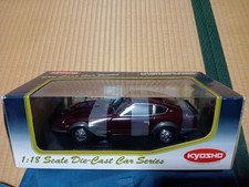 KYOSHO 1:18 Nissan Fairlady 240Z-G Diecast Model Maroon Vintage Unopened