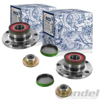 2X Vaico RADLAGER-SATZ Hinten Passend FüR Audi A1 A2 Seat Cordoba Ibiza Skoda