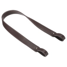 Purse Strap Crossbody 26 Inch Soft Leather Strap for Tote Bag Dark Brown