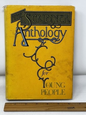 The Scribner Anthology for Young People HC DJ Inscribed 213 pgs  1976  VTG