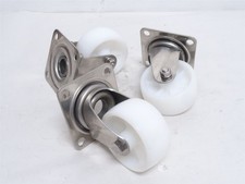 247336 New-No Box; Yodona JA-75 Lot-3; Swivel Castors; 3"OD; SS Frame