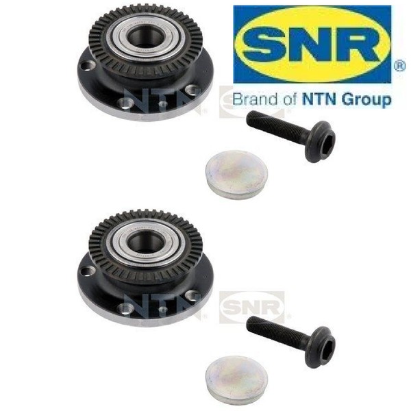 2X Radlagersatz SNR R157.27 2 Radlager Satz Links Rechts Hinterachse-image