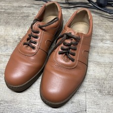 bowling shoes. Brown Leather. Size 7. Pelham Used Excellent Condition