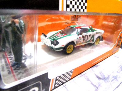 LANCIA Stratos HF Rallye Monte Carlo 1976 #10 Munari Winner + 2x Fig IXO SP 1:43